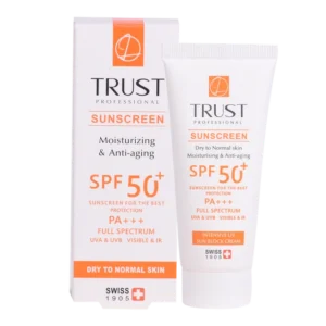 کرم ضد آفتاب و ضد پیری (پوست خشک تا نرمال)