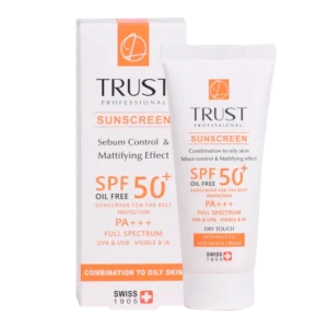 کرم ضد آفتاب و کنترل چربی (پوست مختلط تا چرب) (فاقد رنگ)