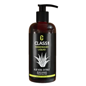 مایع دستشویی کرمی کلاس یک حاوی عصاره آلوئه‌ورا