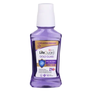 دهانشویه بزرگسال توتال (Gold Guard) برند لایف گارد