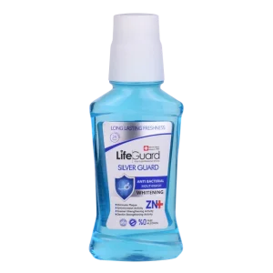دهانشویه بزرگسال سفیدکننده (Silver Guard) برند لایف گارد