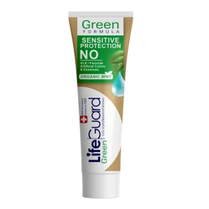 خمیر دندان محافظ دندان و لثه حساس گرین برند لایف گارد