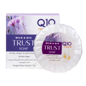 صابون شیر و Q10 تراست