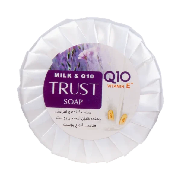 صابون شیر و Q10 تراست