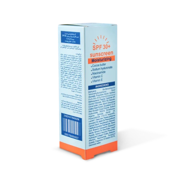 کرم دست ضدآفتاب و آبرسان +SPF30 بی‌رنگ تراست