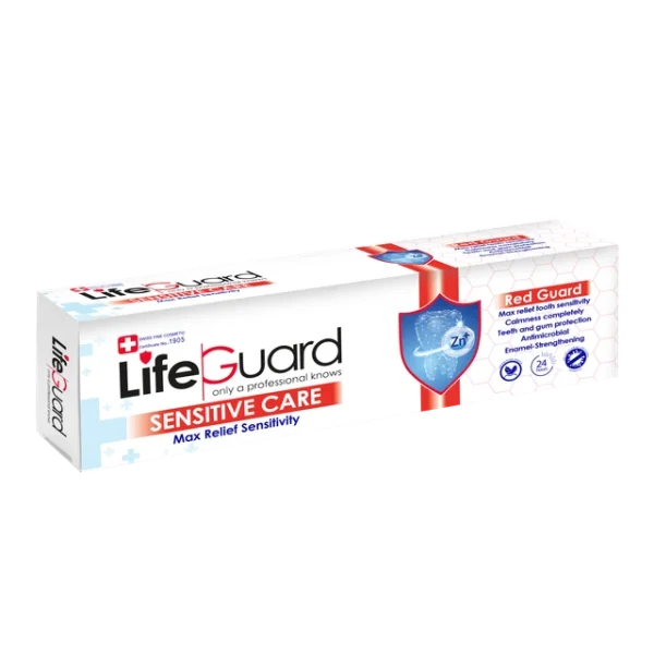 خمیر دندان حساس (Red Guard) برند لایف گارد